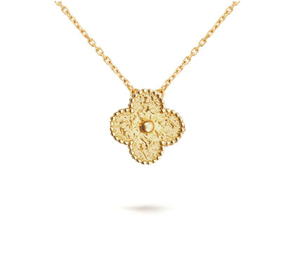 [Saipan]15MM CLOVER FLOWER PENDANT NECKLACE COLLECTION