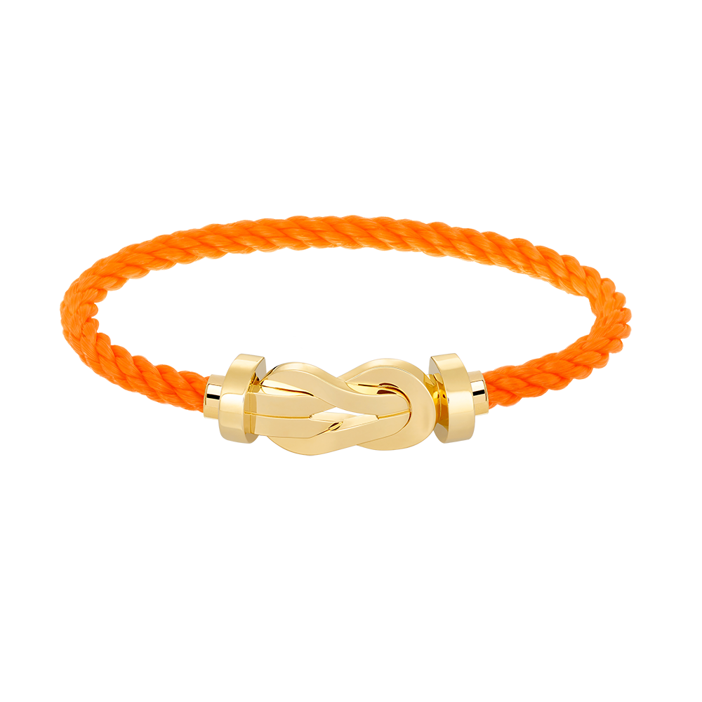 [Saipan]LARGE 8-FIGURE BUCKLE BRACELET - GOLD