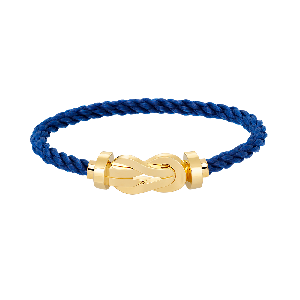 [Saipan]LARGE 8-FIGURE BUCKLE BRACELET - GOLD