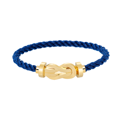 [Saipan]LARGE 8-FIGURE BUCKLE BRACELET - GOLD