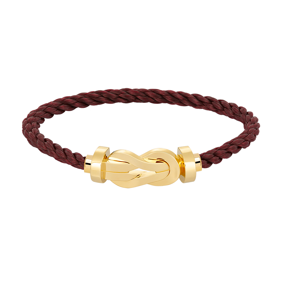 [Saipan]LARGE 8-FIGURE BUCKLE BRACELET - GOLD