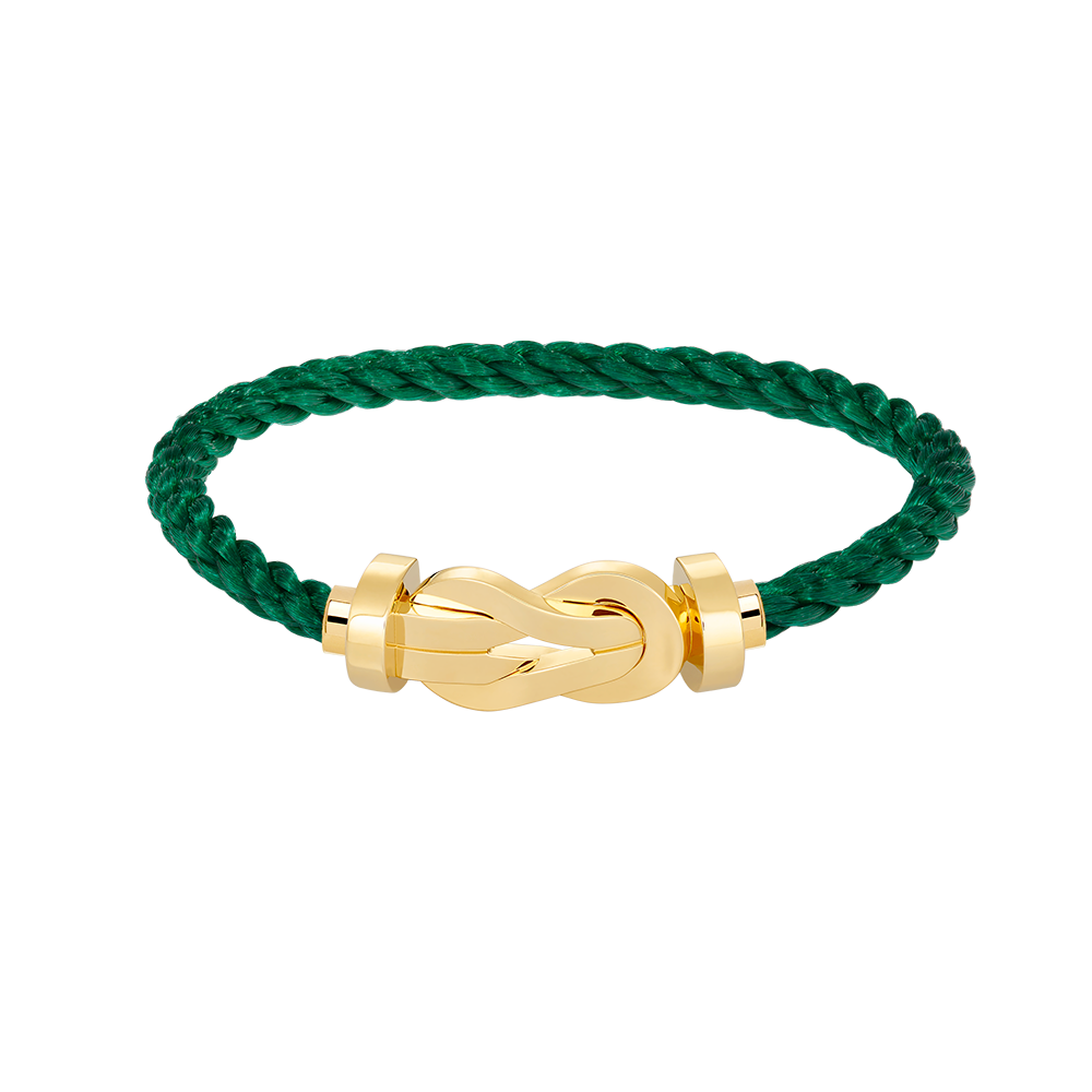 [Saipan]LARGE 8-FIGURE BUCKLE BRACELET - GOLD