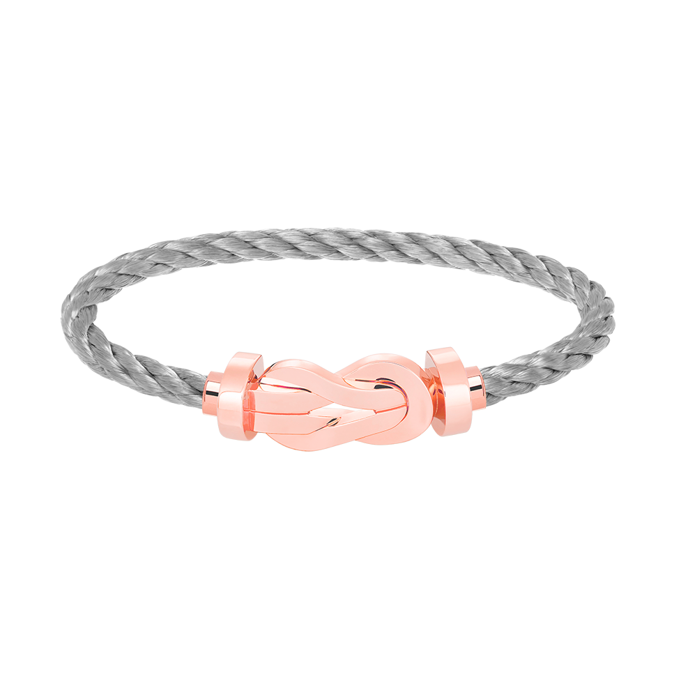 [Saipan]LARGE 8-FIGURE BUCKLE BRACELET - ROSE GOLD