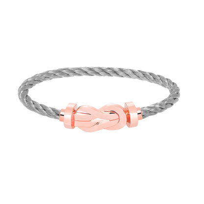 [Saipan]LARGE 8-FIGURE BUCKLE BRACELET - ROSE GOLD