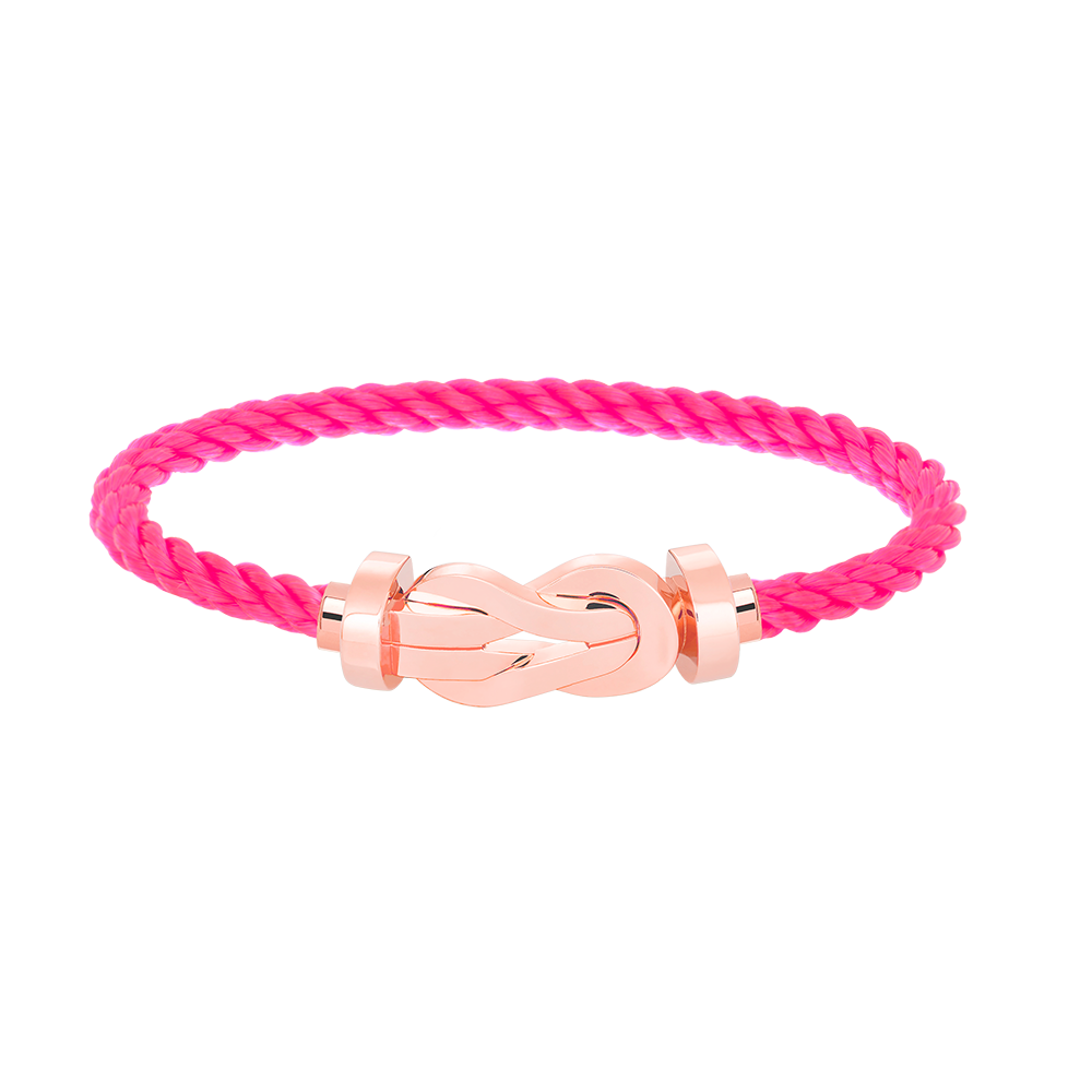 [Saipan]LARGE 8-FIGURE BUCKLE BRACELET - ROSE GOLD