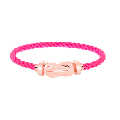 [Saipan]LARGE 8-FIGURE BUCKLE BRACELET - ROSE GOLD