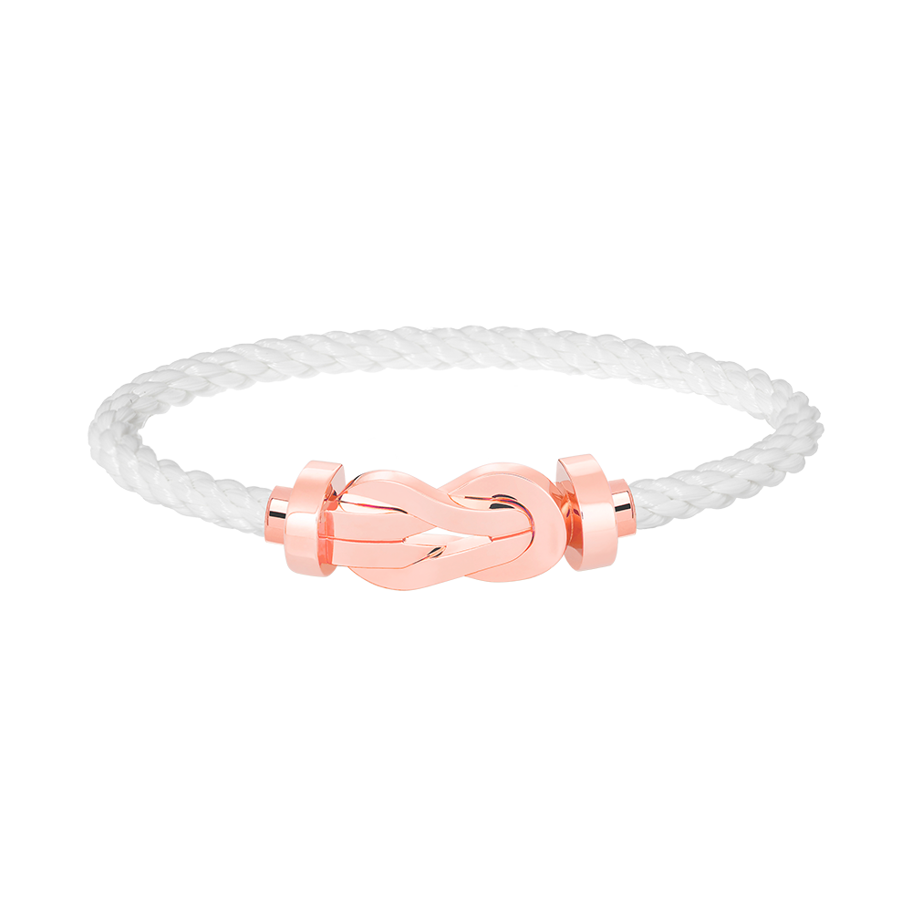 [Saipan]LARGE 8-FIGURE BUCKLE BRACELET - ROSE GOLD