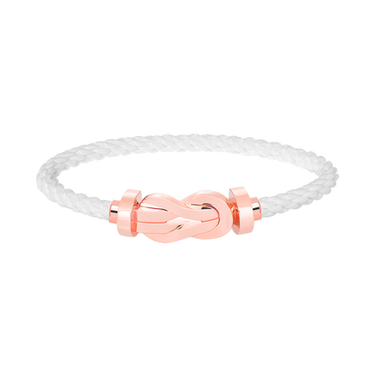 [Saipan]LARGE 8-FIGURE BUCKLE BRACELET - ROSE GOLD