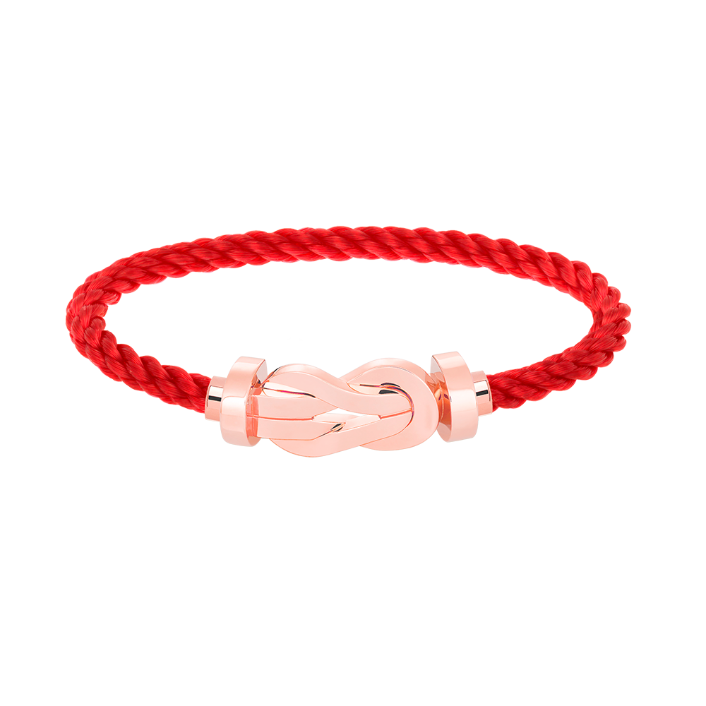 [Saipan]LARGE 8-FIGURE BUCKLE BRACELET - ROSE GOLD