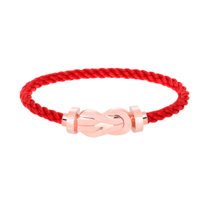 [Saipan]LARGE 8-FIGURE BUCKLE BRACELET - ROSE GOLD
