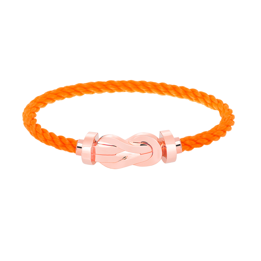 [Saipan]LARGE 8-FIGURE BUCKLE BRACELET - ROSE GOLD
