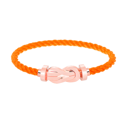 [Saipan]LARGE 8-FIGURE BUCKLE BRACELET - ROSE GOLD