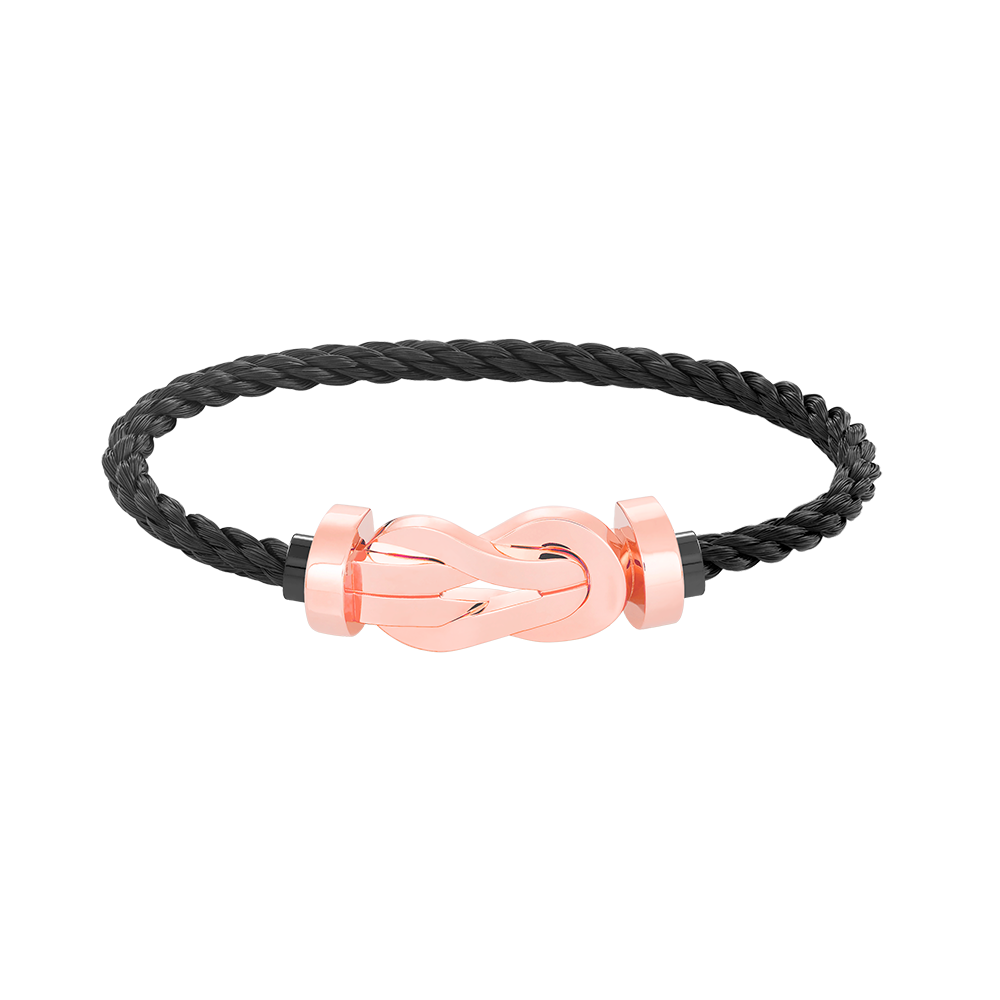 [Saipan]LARGE 8-FIGURE BUCKLE BRACELET - ROSE GOLD
