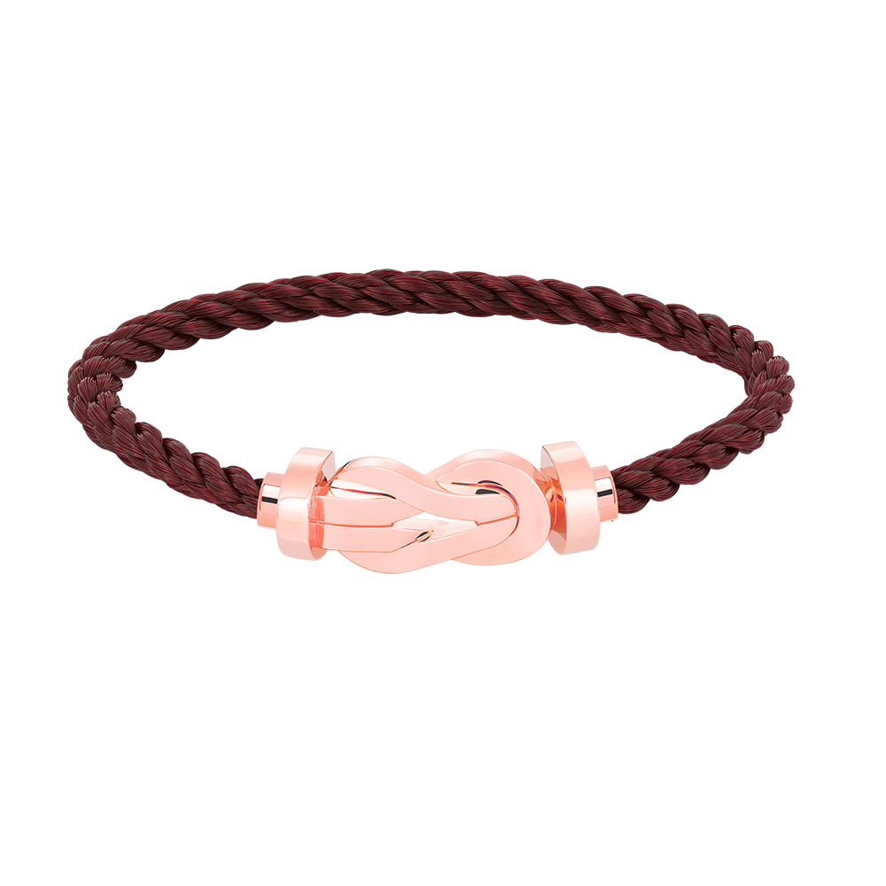 [Saipan]LARGE 8-FIGURE BUCKLE BRACELET - ROSE GOLD