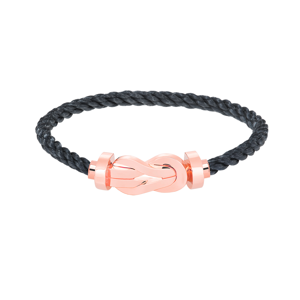 [Saipan]LARGE 8-FIGURE BUCKLE BRACELET - ROSE GOLD