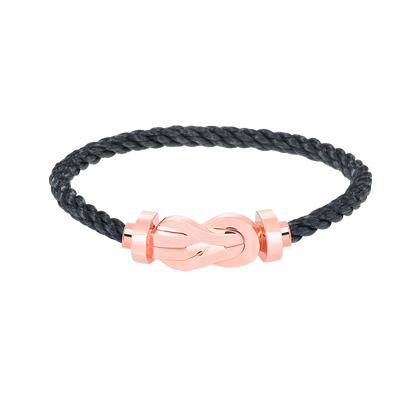 [Saipan]LARGE 8-FIGURE BUCKLE BRACELET - ROSE GOLD