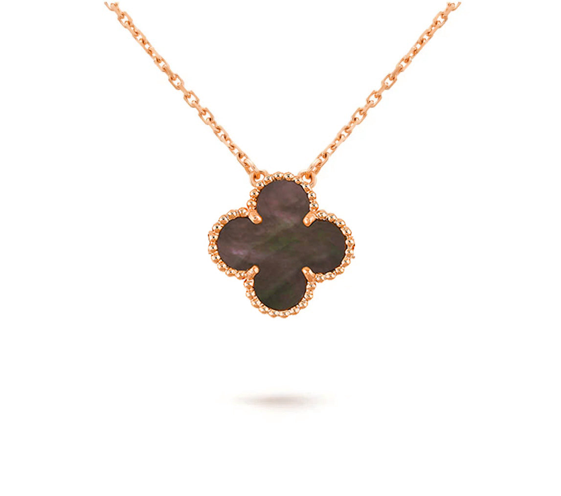 [Saipan]15MM CLOVER FLOWER PENDANT NECKLACE COLLECTION