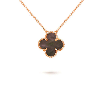 [Saipan]15MM CLOVER FLOWER PENDANT NECKLACE COLLECTION