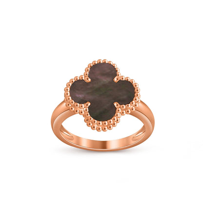 [Saipan]LUCKY CLOVER VINTAGE ROSE GOLD RING COLLECTION