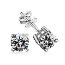 [Saipan]FOUR-PRONG MOISSANITE EARRINGS