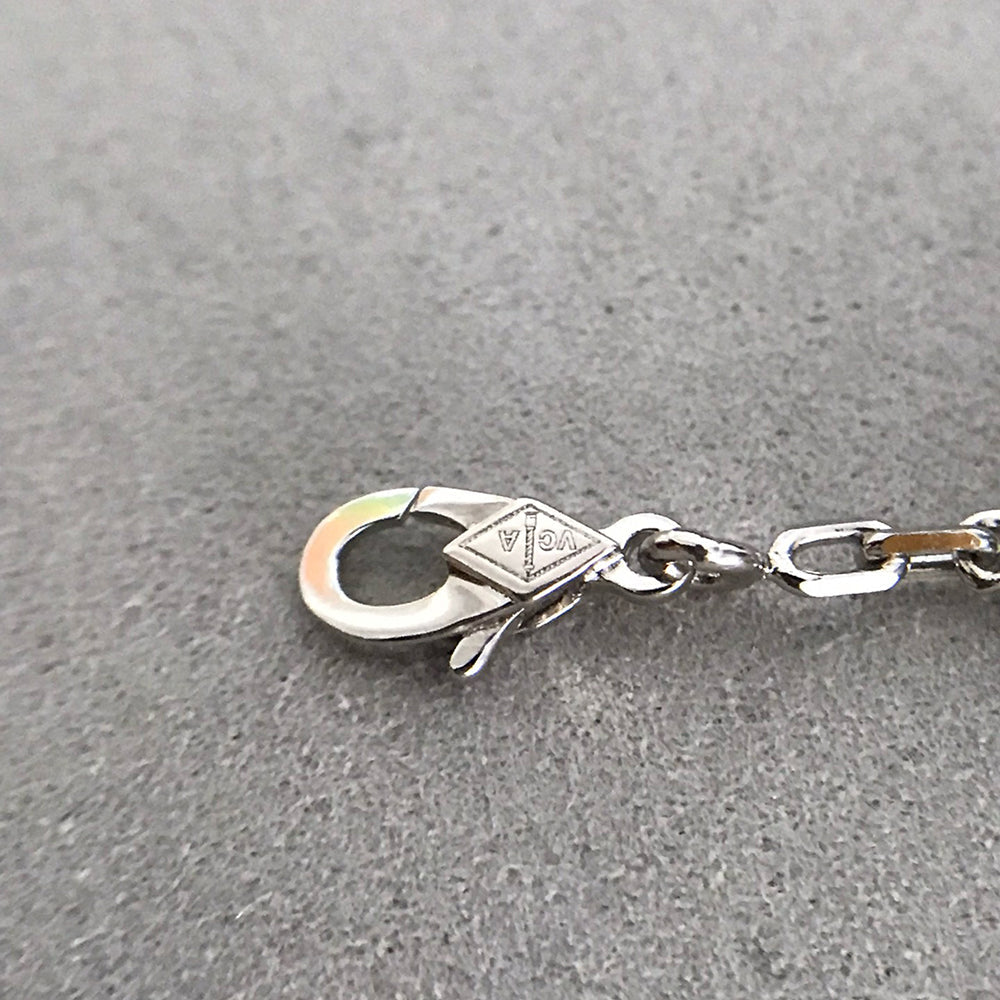 [Saipan]LUCKY CLOVER 5-MOTIF BRACELET - BLACK OXNY COLLECTION