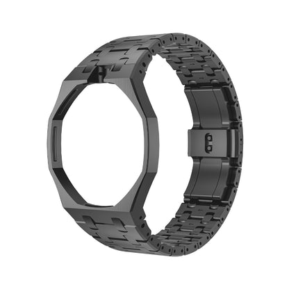 [Saipan]OAK POP BLACK STEEL CASE & SILICONE STRAP