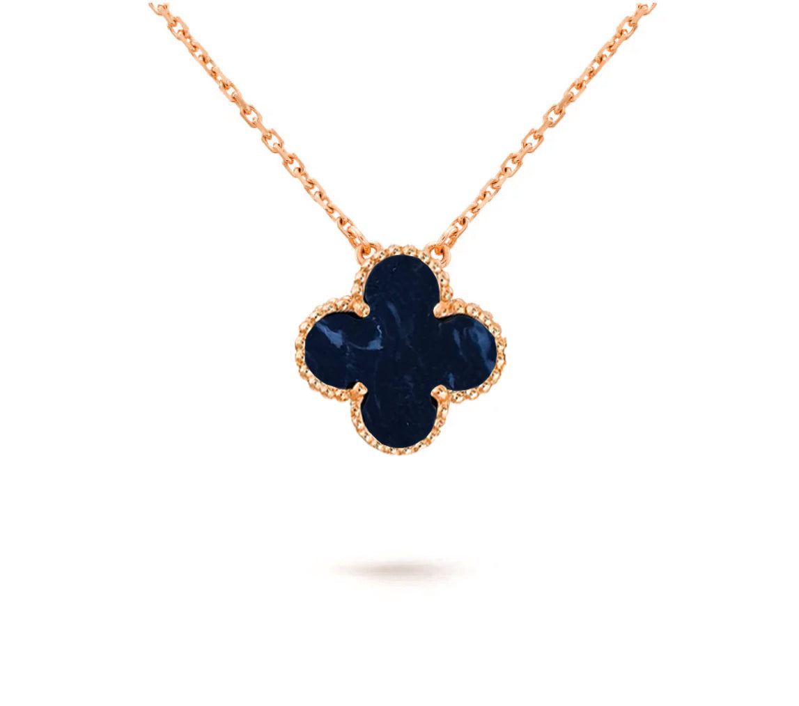 [Saipan]15MM CLOVER FLOWER PENDANT NECKLACE COLLECTION