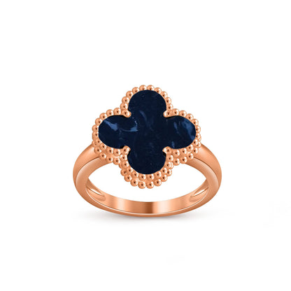 [Saipan]LUCKY CLOVER VINTAGE ROSE GOLD RING COLLECTION