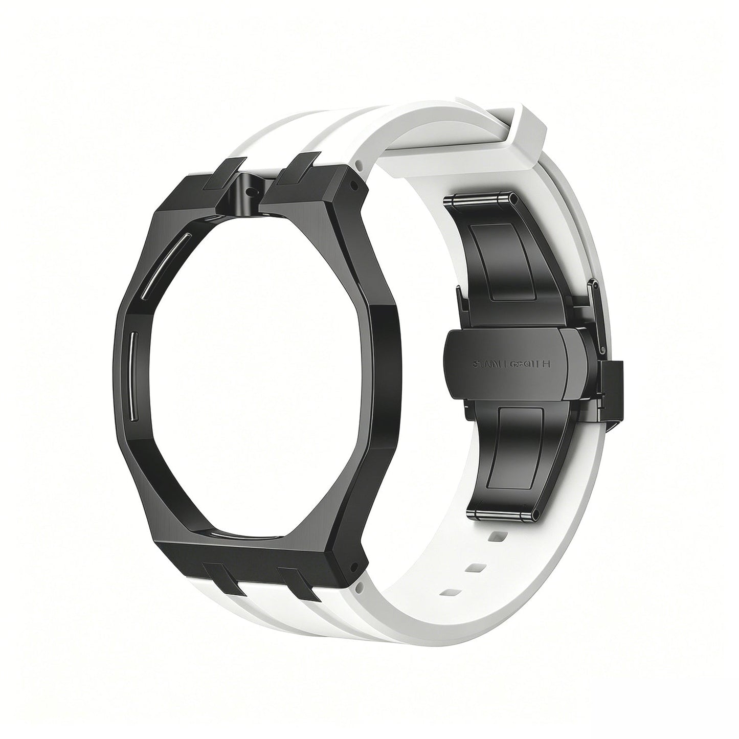 [Saipan]OAK POP BLACK STEEL CASE & SILICONE STRAP