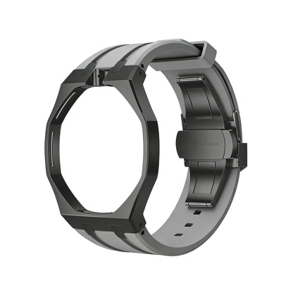 [Saipan]OAK POP BLACK STEEL CASE & SILICONE STRAP