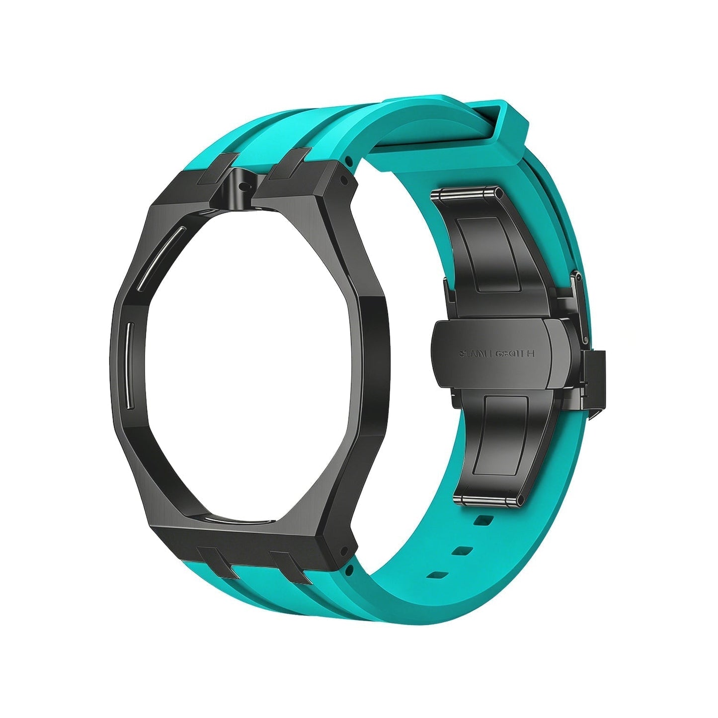 [Saipan]OAK POP BLACK STEEL CASE & SILICONE STRAP