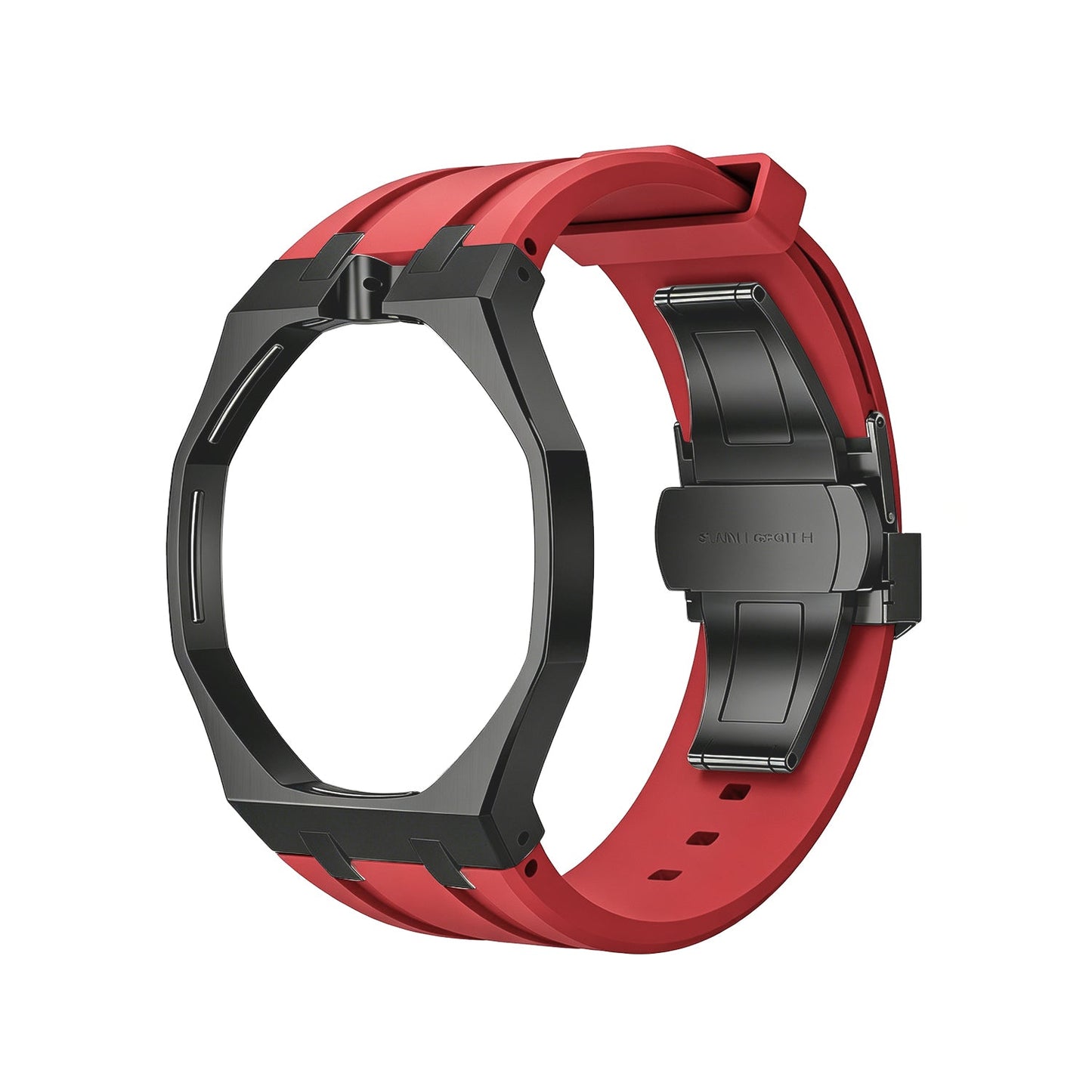 [Saipan]OAK POP BLACK STEEL CASE & SILICONE STRAP