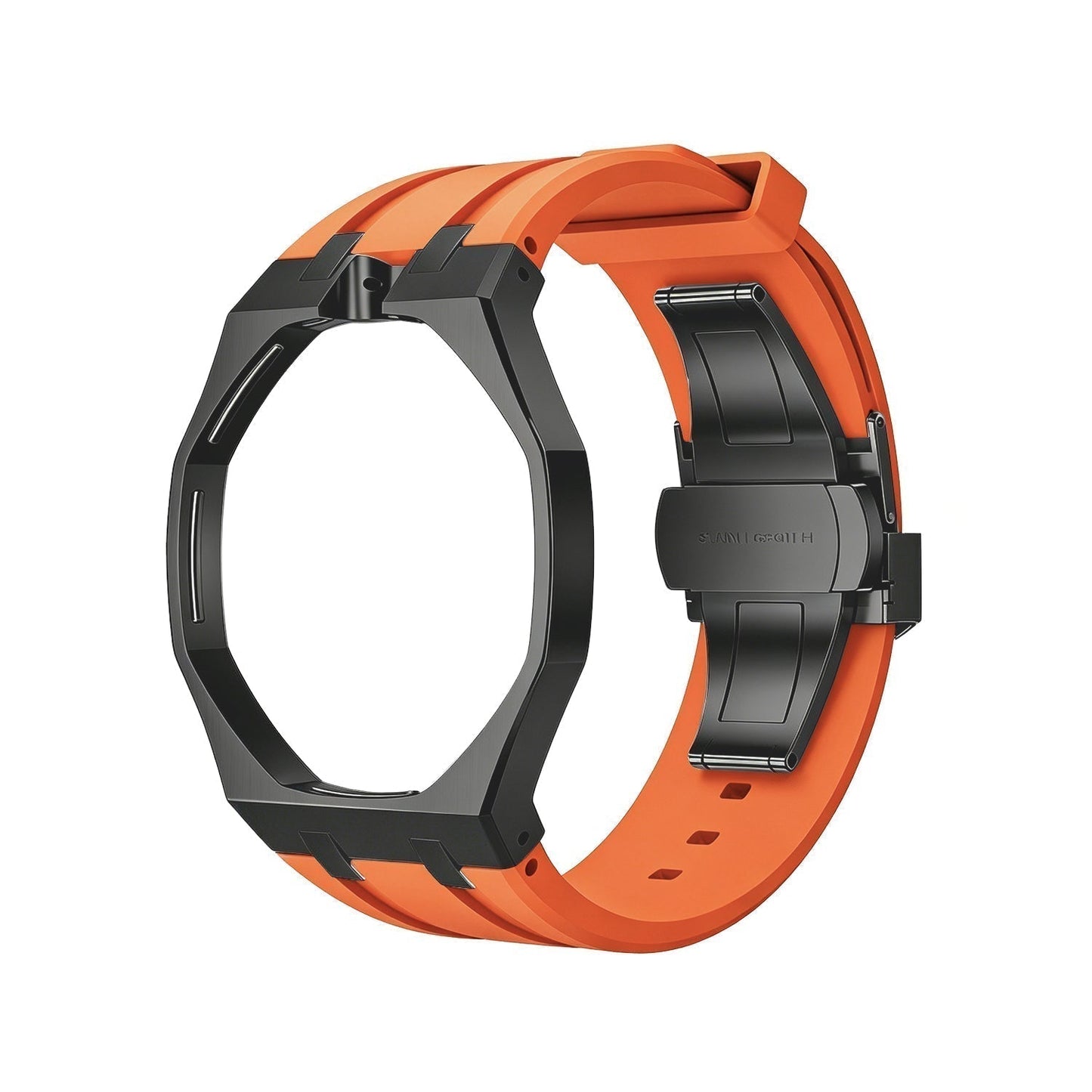 [Saipan]OAK POP BLACK STEEL CASE & SILICONE STRAP
