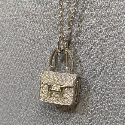 [Saipan]CONSTANCE PEDANT DIAMOND NECKLACE