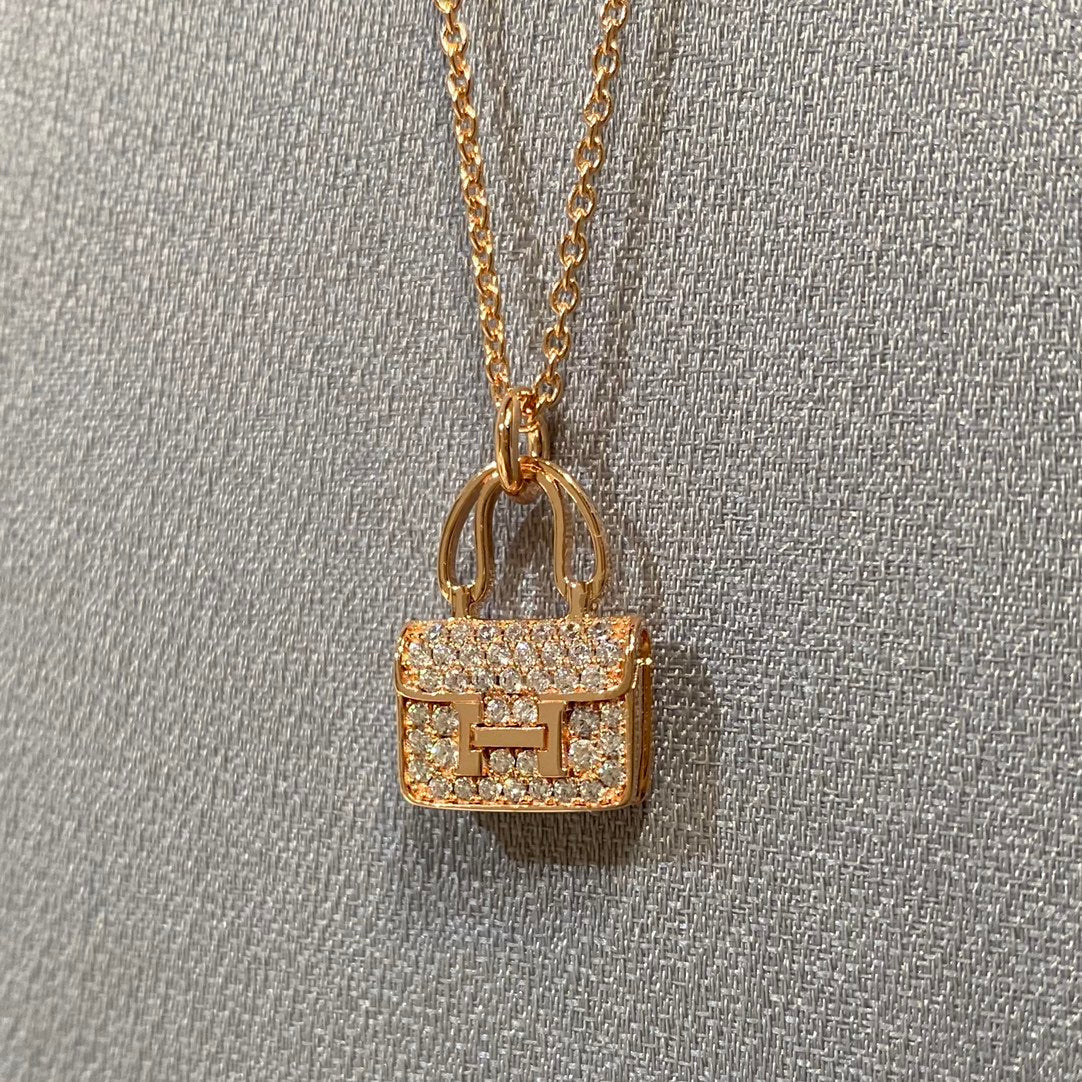 [Saipan]CONSTANCE PEDANT DIAMOND NECKLACE