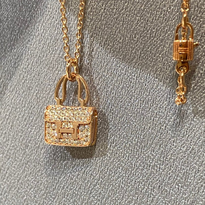 [Saipan]CONSTANCE PEDANT DIAMOND NECKLACE