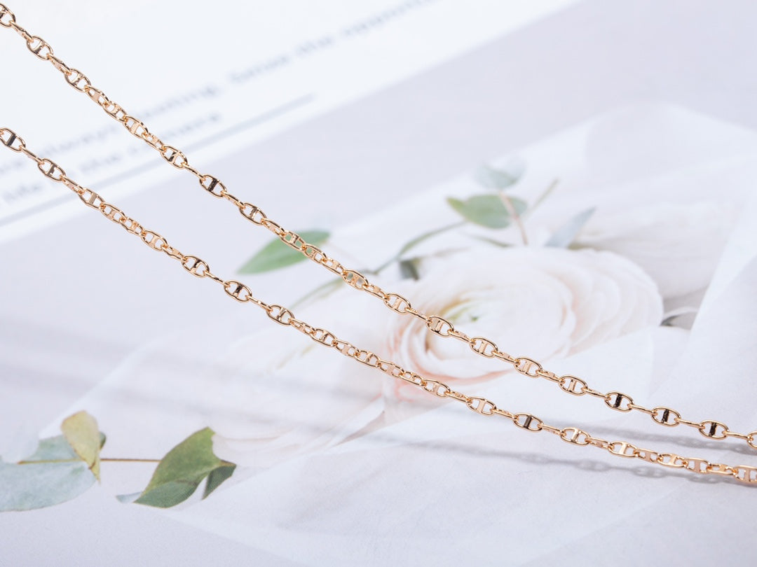 [Saipan]ECHAPPEE NECKLACE ROSE GOLD