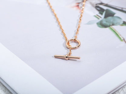 [Saipan]ECHAPPEE NECKLACE ROSE GOLD