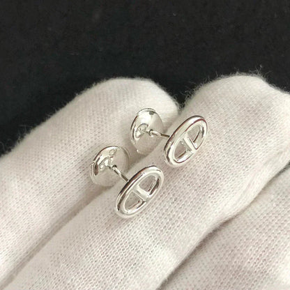 [Saipan]CHAINE SMALL EARRINGS GOLD AND SILVER