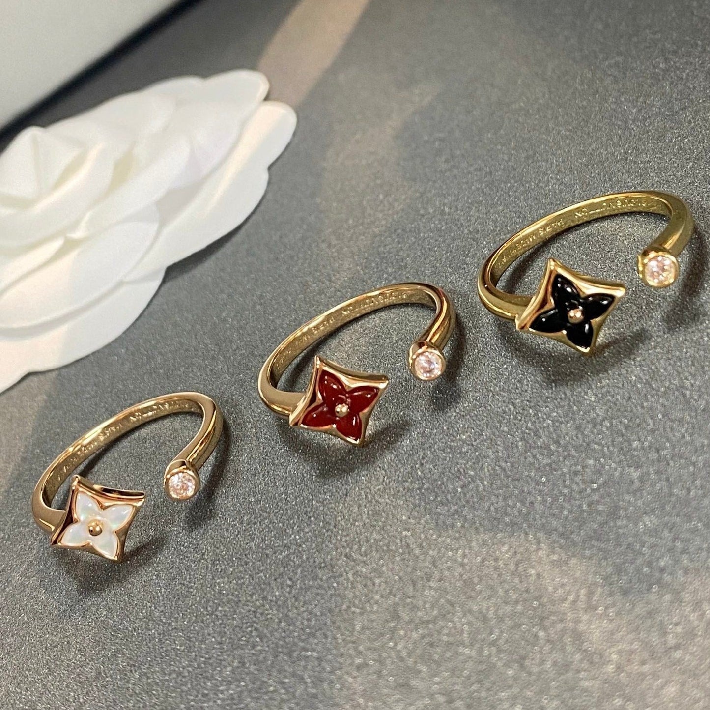 [Saipan]STAR 1 DIAMOND OPEN RING
