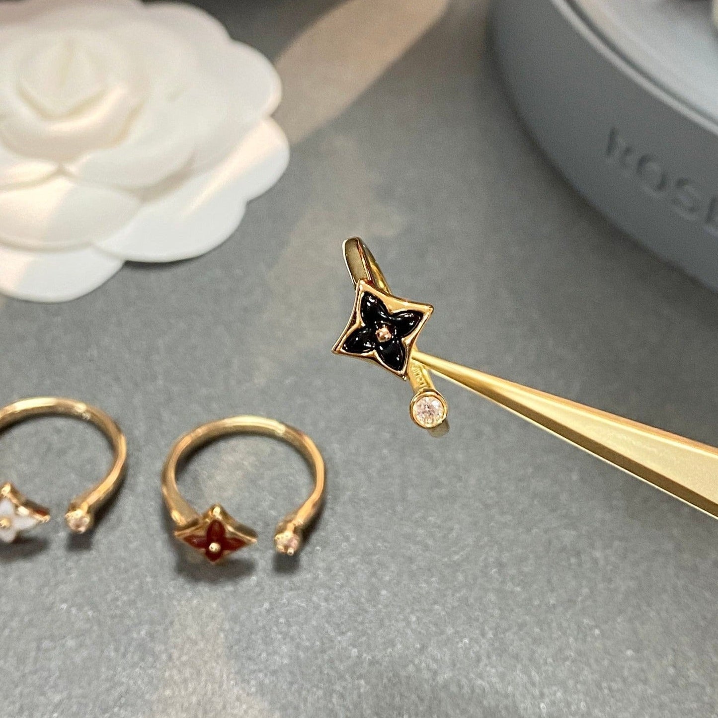 [Saipan]STAR 1 DIAMOND OPEN RING