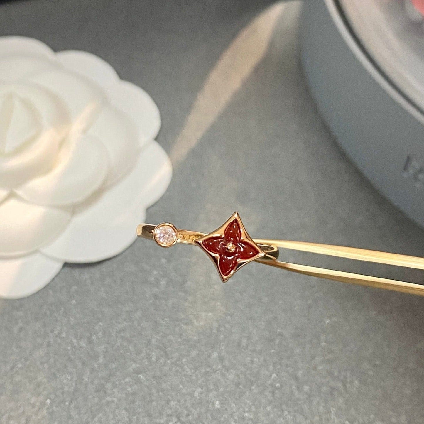 [Saipan]STAR 1 DIAMOND OPEN RING