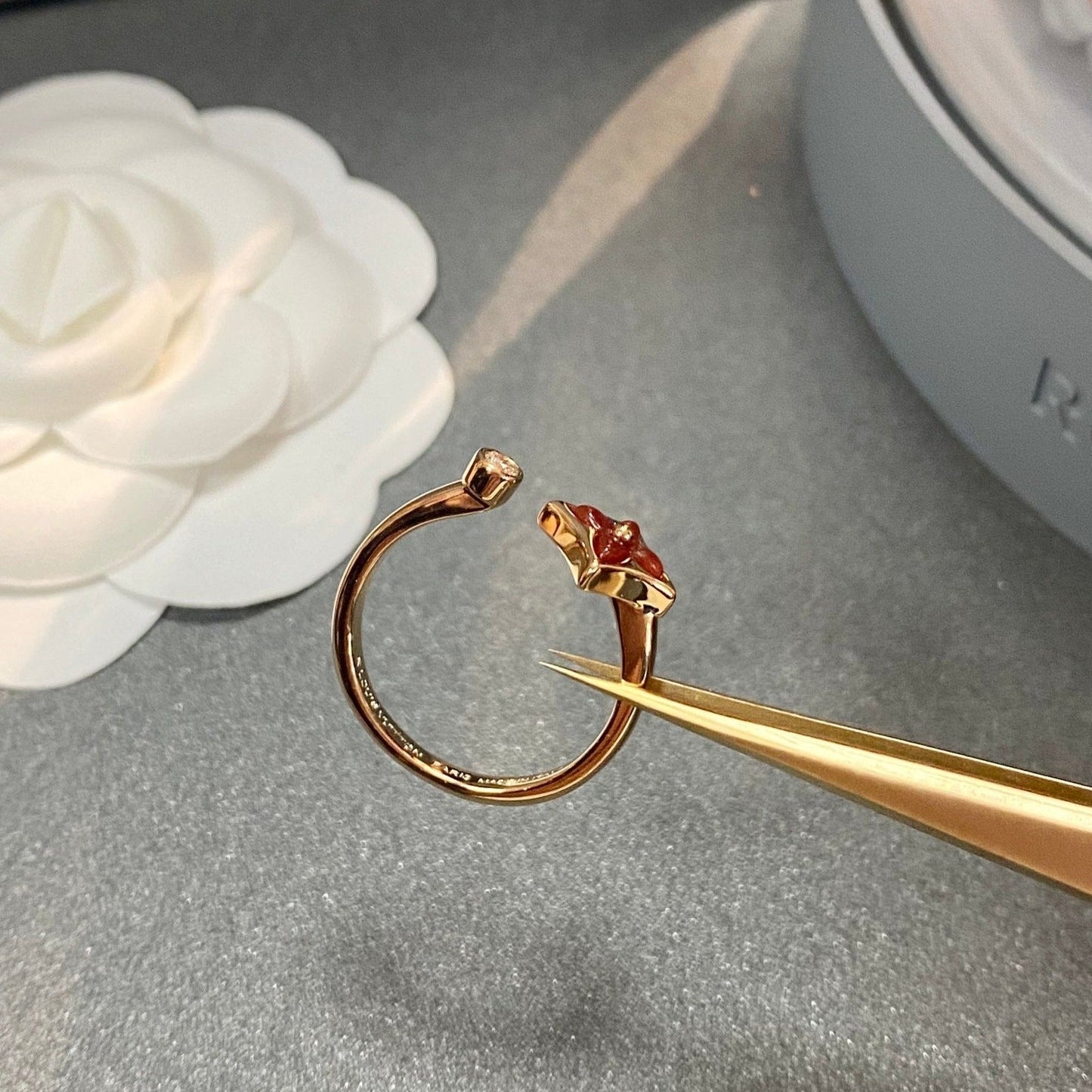 [Saipan]STAR 1 DIAMOND OPEN RING