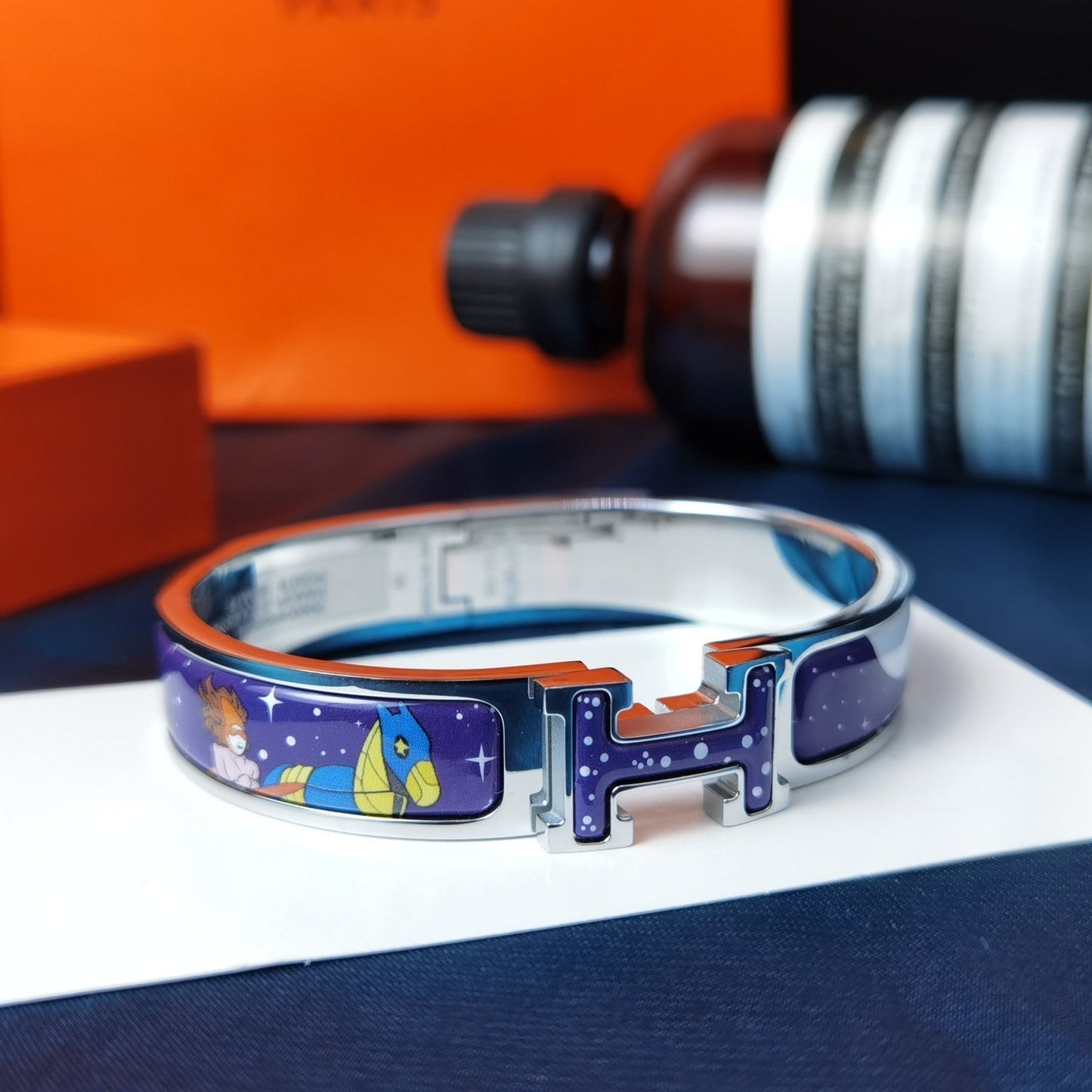 [Saipan]H STAR AND MOON BRACELET 12MM