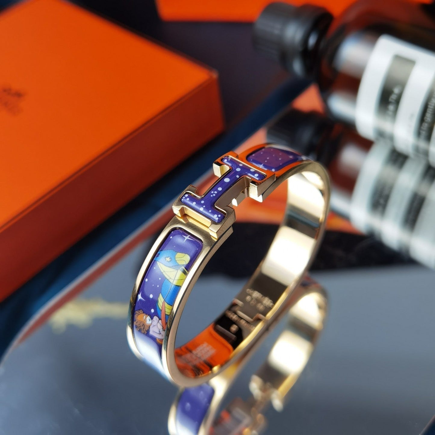 [Saipan]H STAR AND MOON BRACELET 12MM