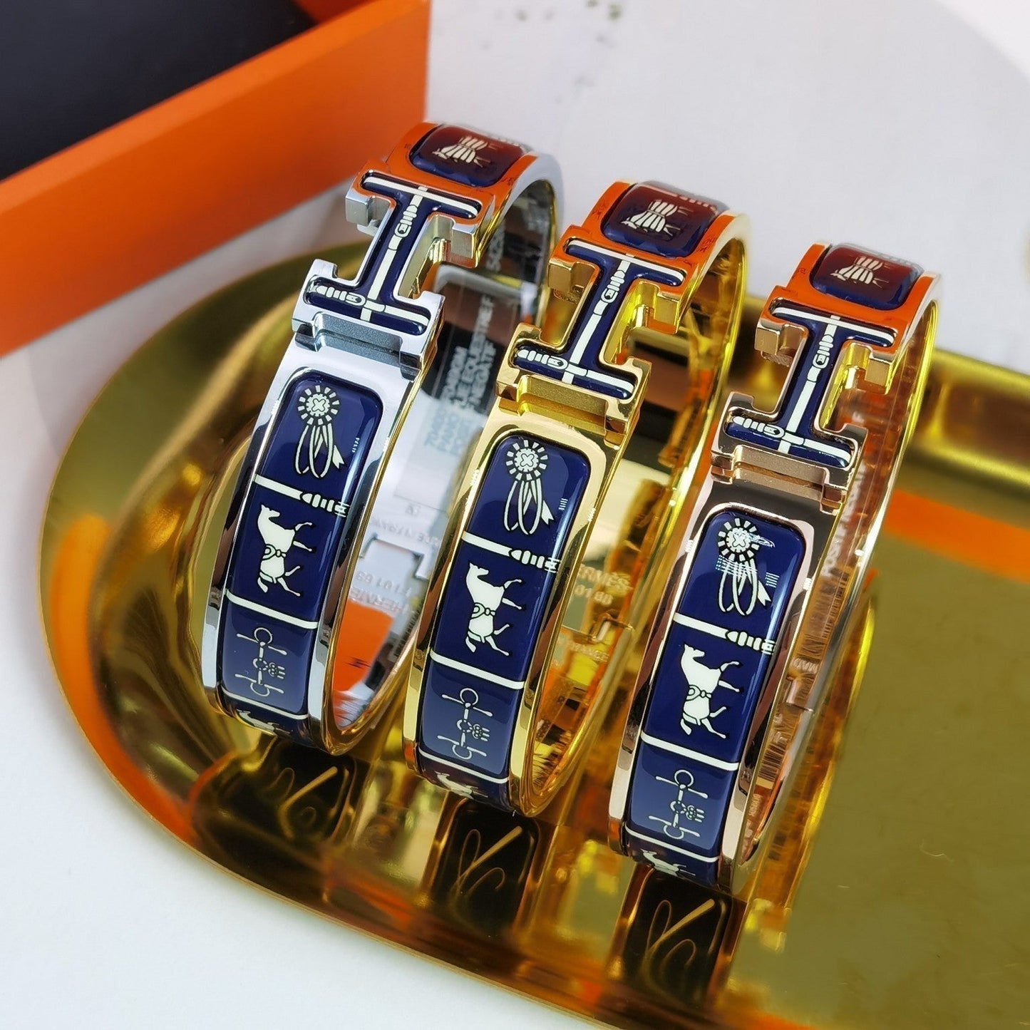 [Saipan]H COUVERTURES DARK BLUE BRACELET