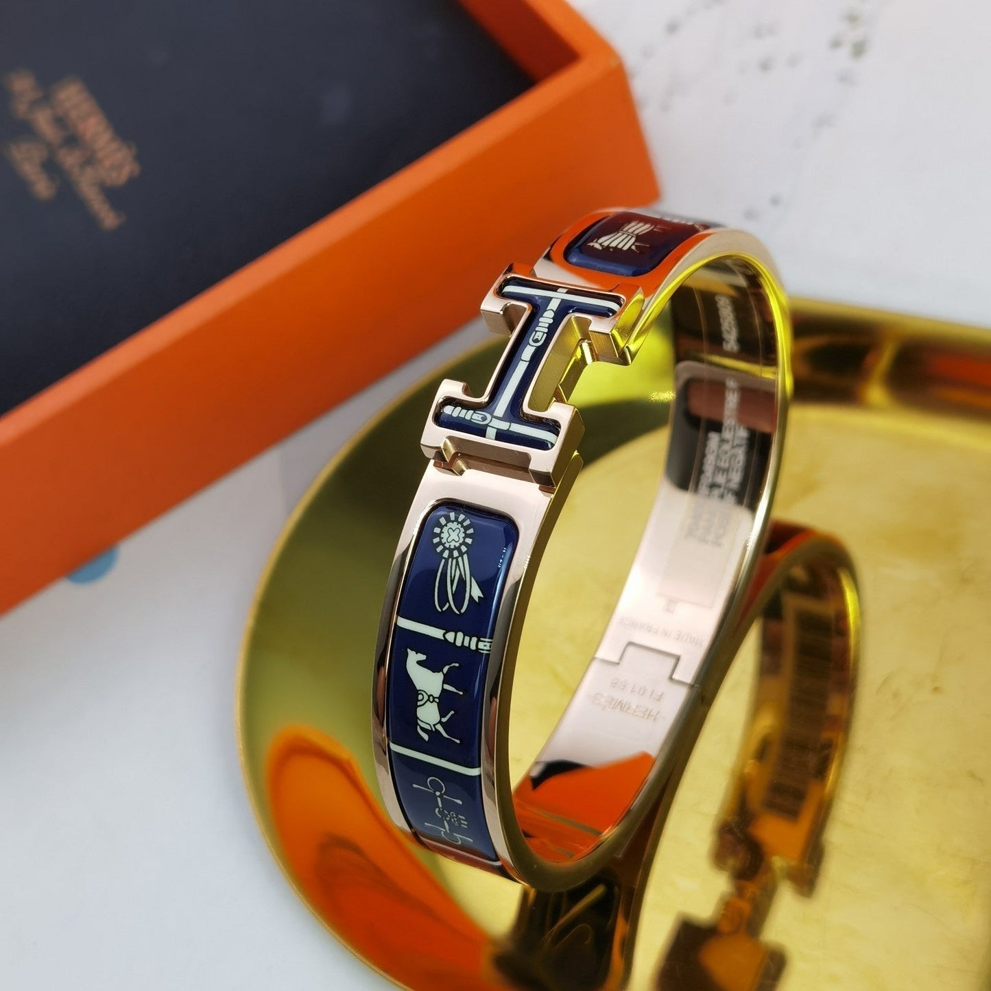 [Saipan]H COUVERTURES DARK BLUE BRACELET