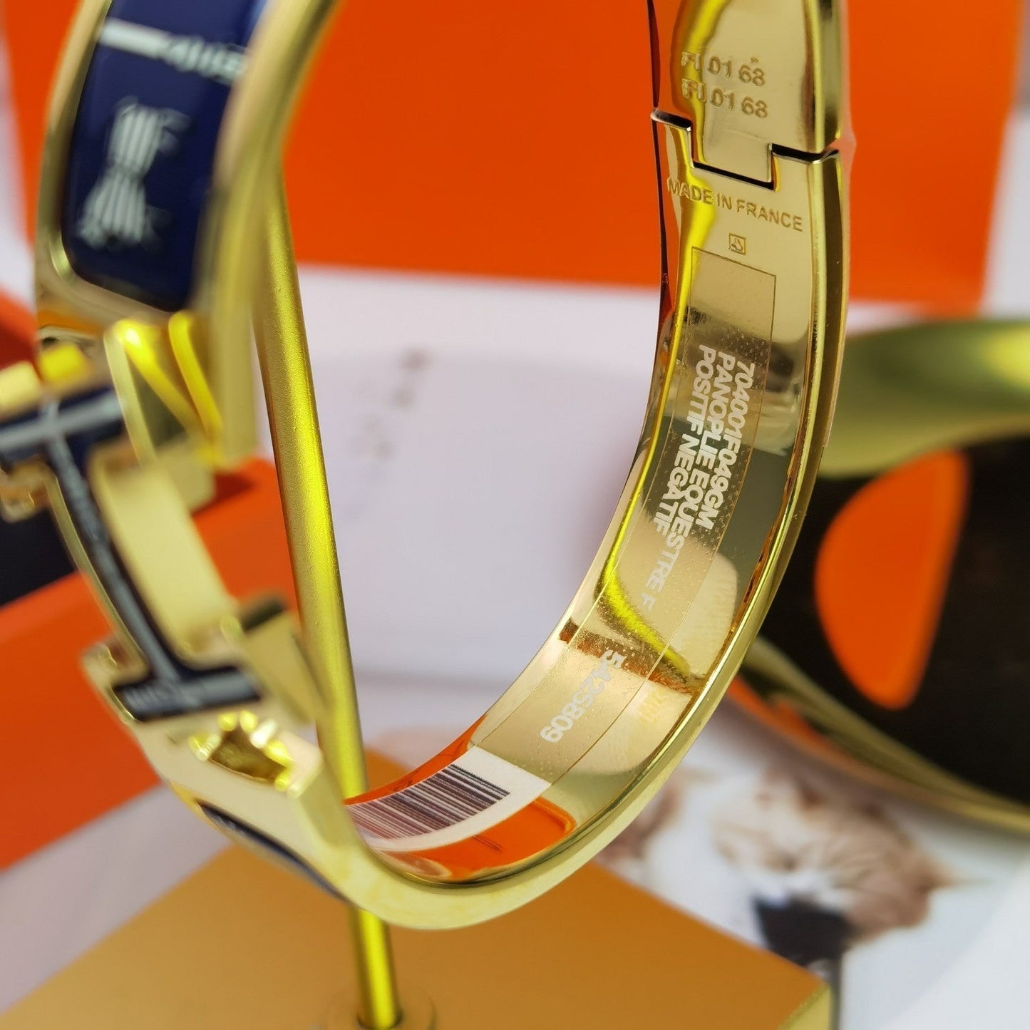 [Saipan]H COUVERTURES DARK BLUE BRACELET
