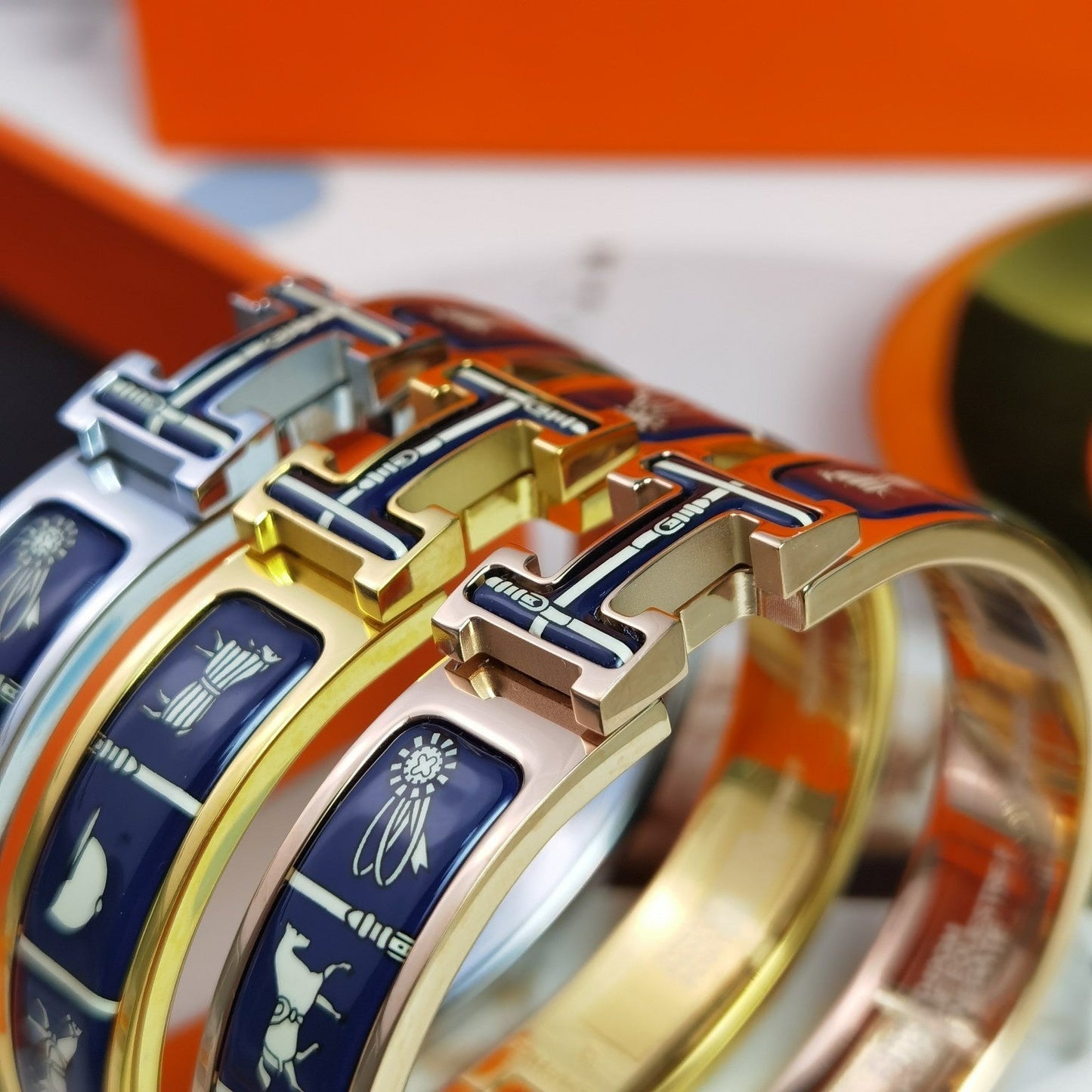 [Saipan]H COUVERTURES DARK BLUE BRACELET