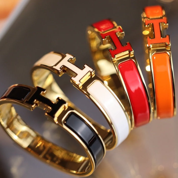 [Saipan]H BRACELET 12MM GOLD
